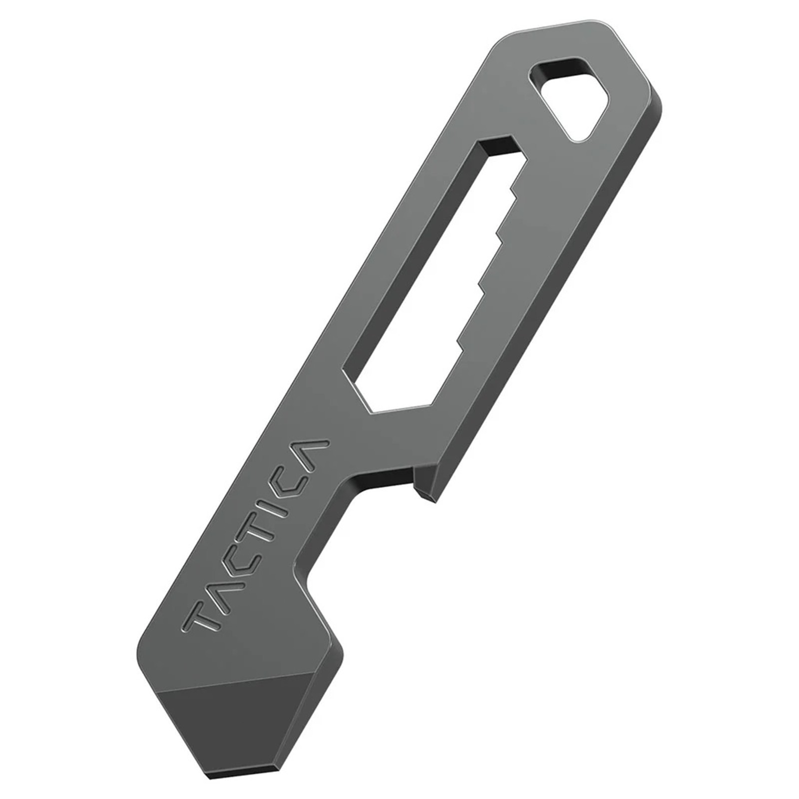 Tactica M.005 Micro Tool 6-in-1 Stainless Steel EDC Pry Bar Keychain Multitool