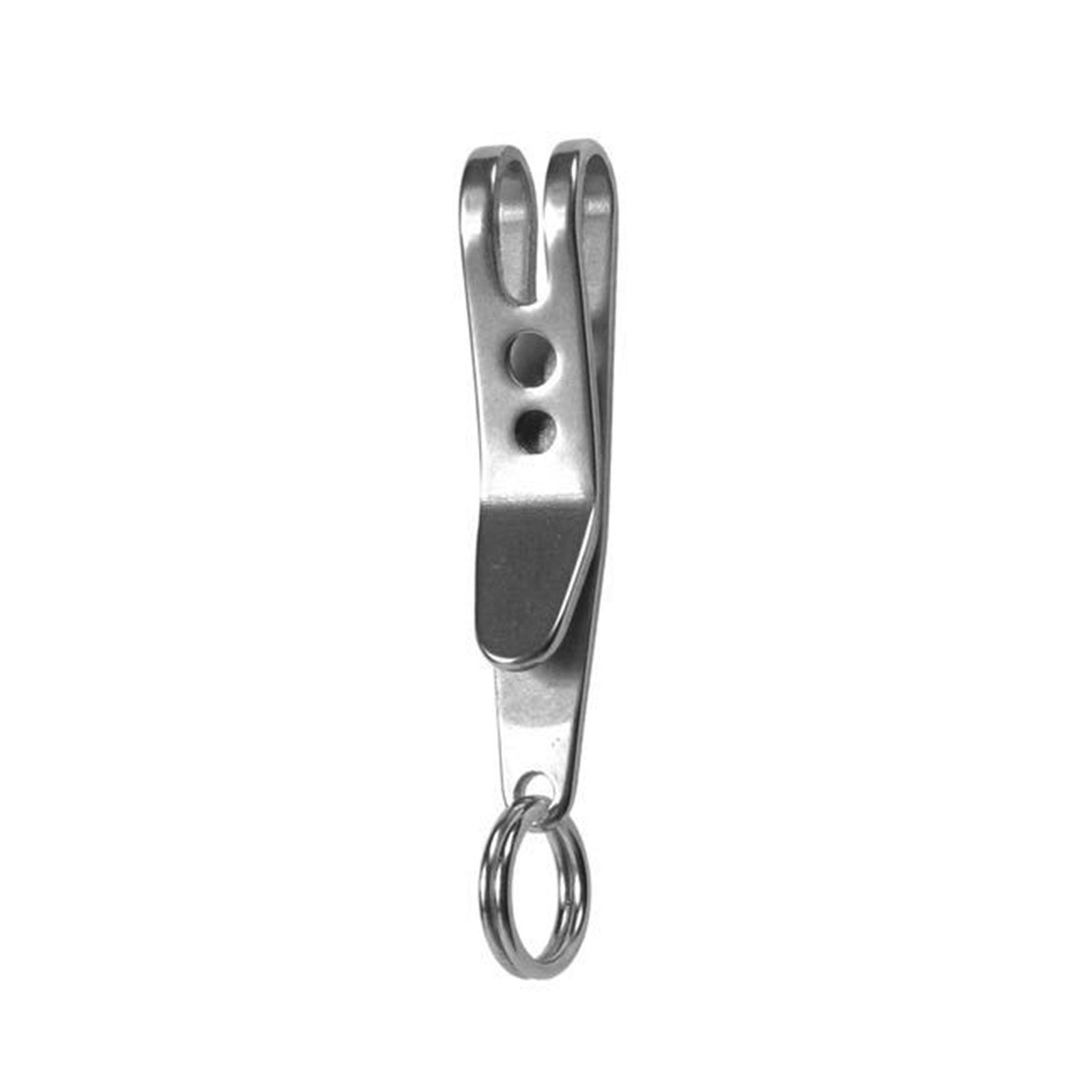 Keychain Stainless Steel-Square Shape Silver Outdoor EDC Multitool Bottle Opener