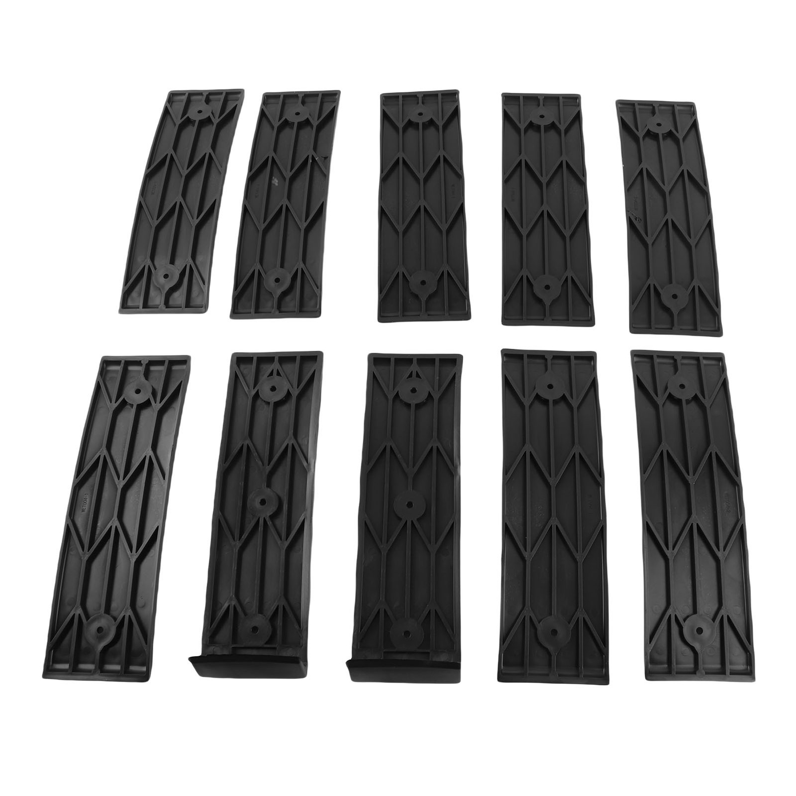 10 Piece Black Boat Trailer Bunk Slides Reduce Friction Easier Launching Fo RHWJ