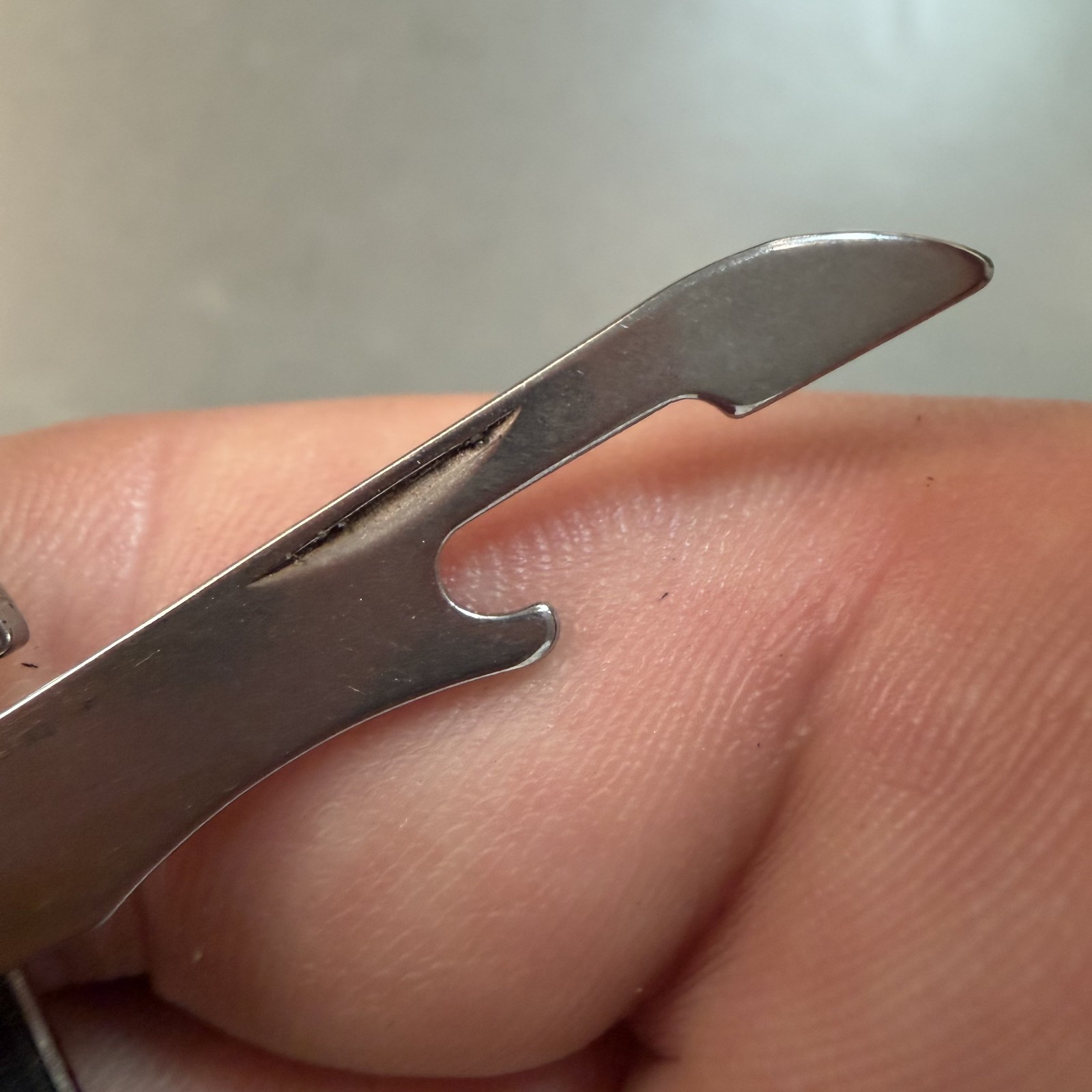 Sheffield Keychain Multi Tool Knife Scissors File Bottle Opener Stainless EDC