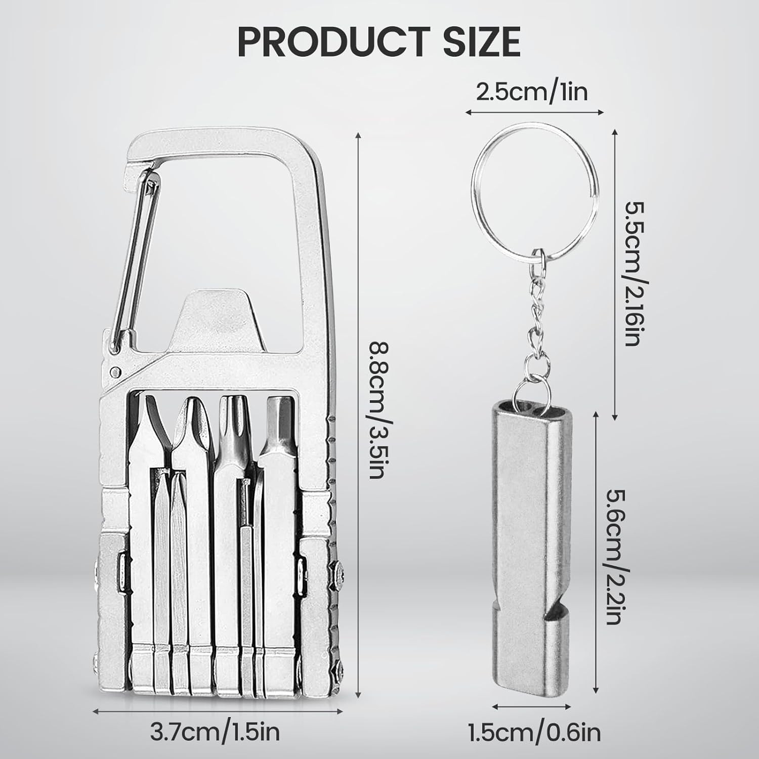 13 in 1 Jawbreaker Mini Tool Self Defense,Jawbreaker Mini Tool with Bottle Opene