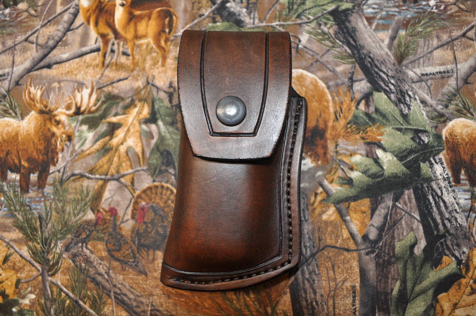 Custom Handmade Sheath With Clip for Leatherman Surge-L. Handed (Sheath Only)