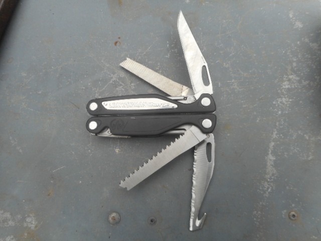 Leatherman Charge Pat Pend 154CM Multi-Tool USA With Leather Case And Bits
