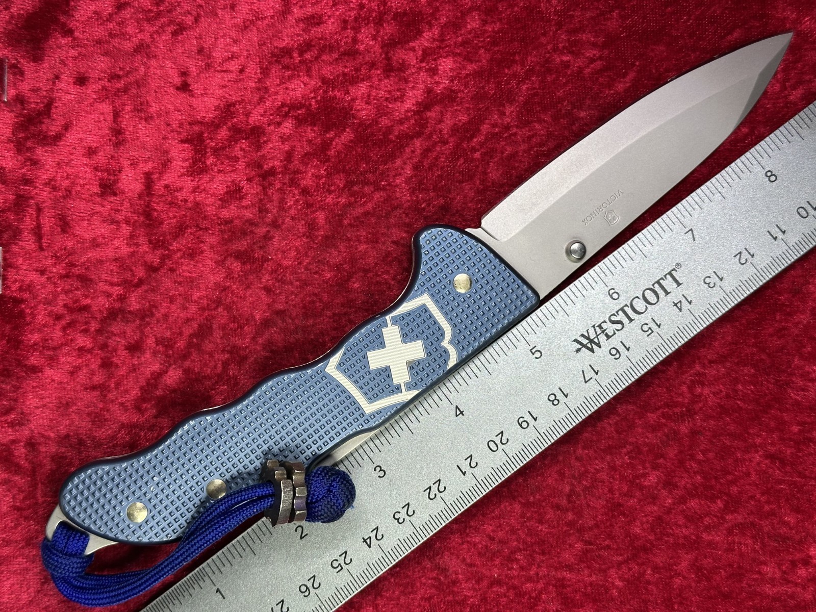 Victorinox Evoke 2026 Limited Edition Glacial Blue Alox Large Swiss Knife (670)