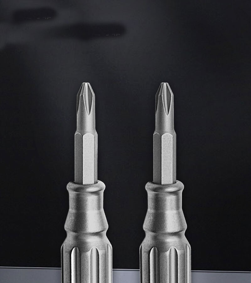 Mini Pocket Titanium S2 steel Screwdriver Portable Outdoor Keychain EDC Gadget
