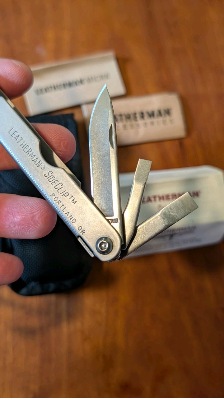 Leatherman Vintage Sideclip Multi-Tool USA, Retired, Portland