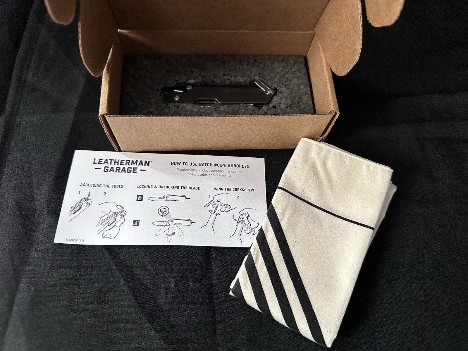 Leatherman Garage Batch #004 EUROPE 75 LE