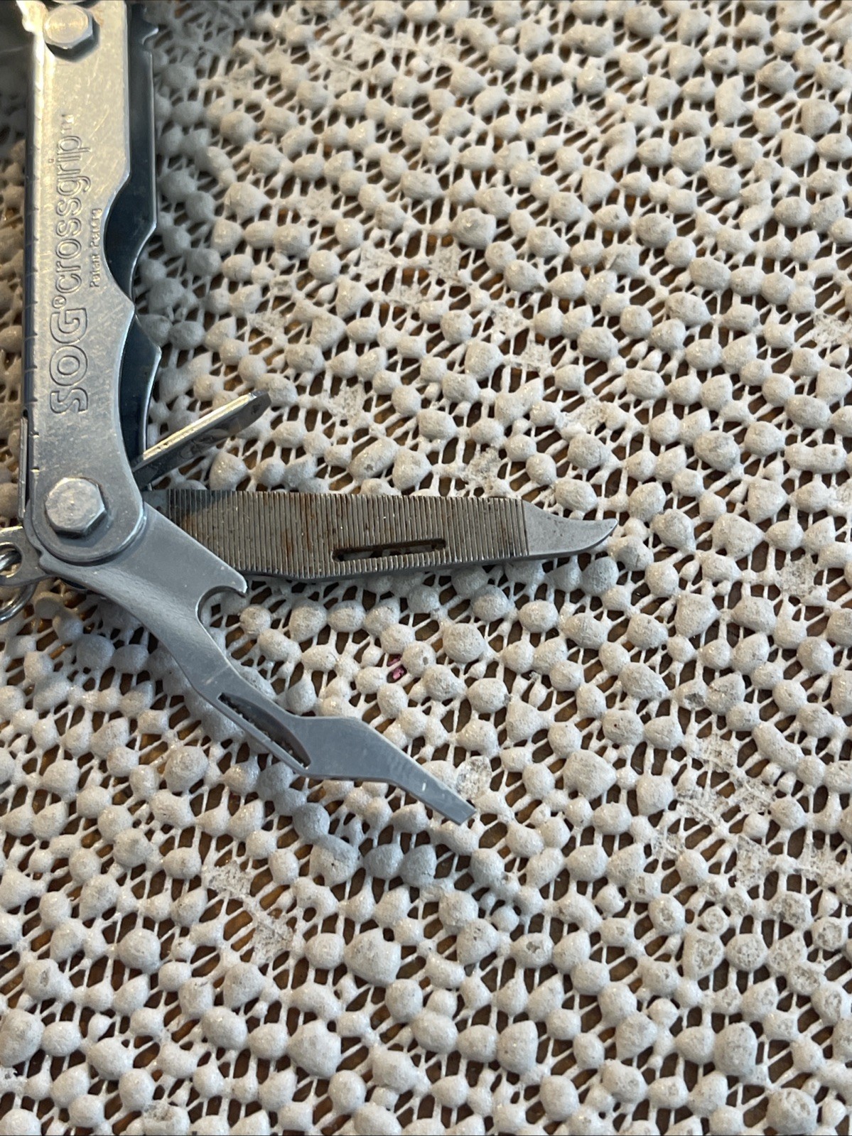 SOG Crossgrip Multi-Tool Compact Pocket Size Collectible- Pre-Owned