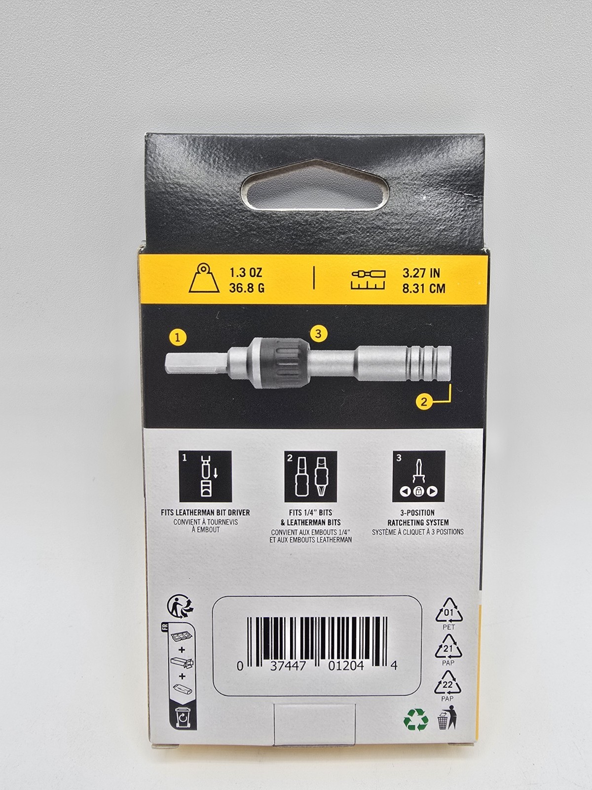 BRAND NEW Leatherman Ratchet Driver 1/4 Hex Bit Model 931032 New Model