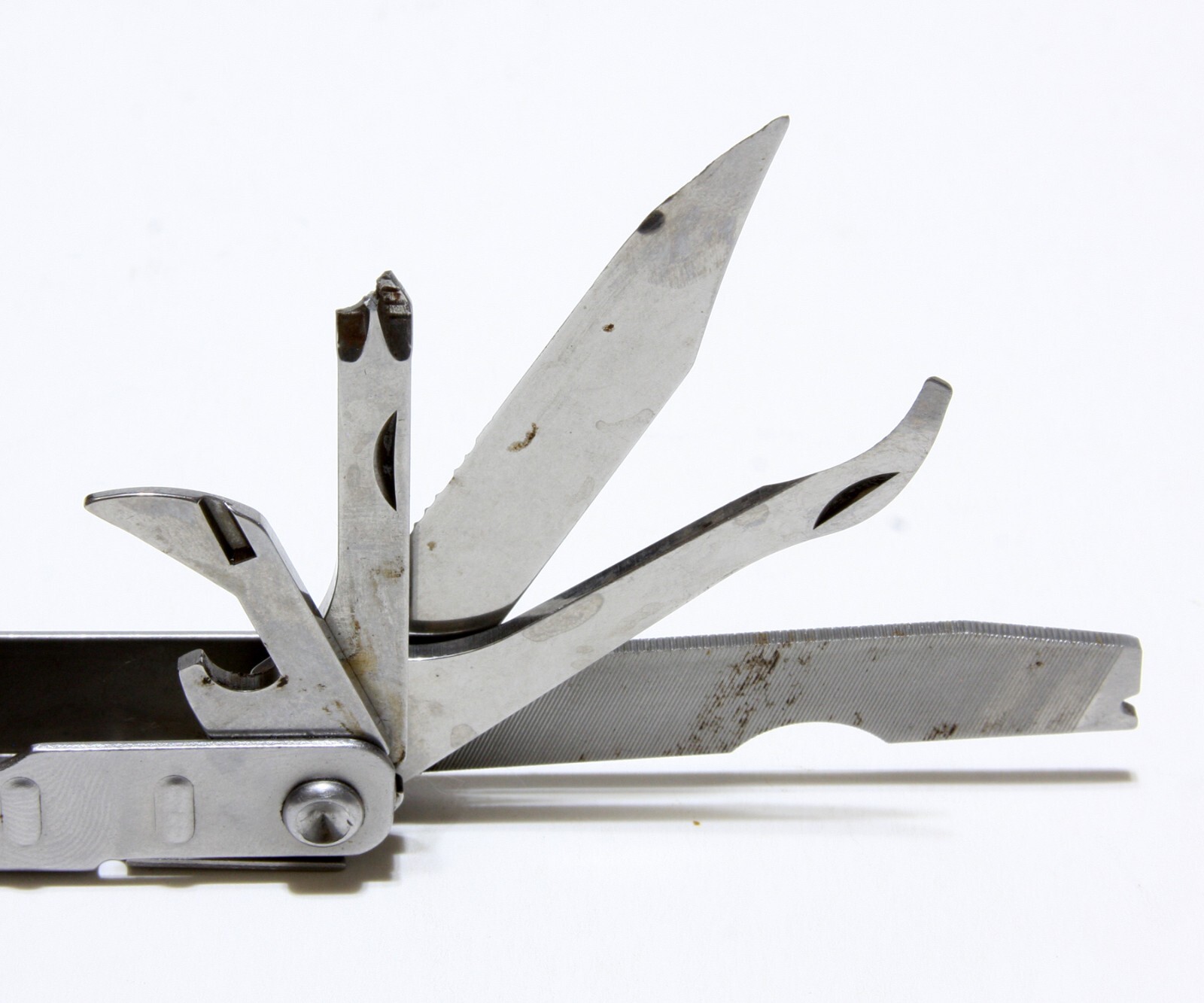 Multi-Tool Knife Needle Nose Pliers Schrade USA Tough Pat Pend Pre-Owned Vintage