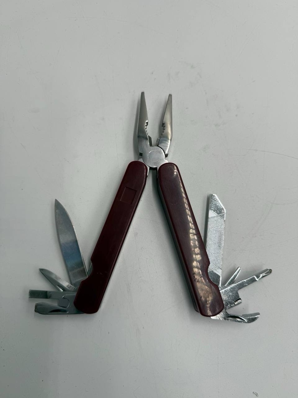 Vintage Multi-Tool The Military Book Club Advertising 9-in-1 Tool With Case