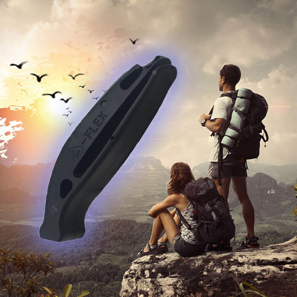Survival Whistle Buckle Outdoor Emergency Paracord Camping Climbing Accessories