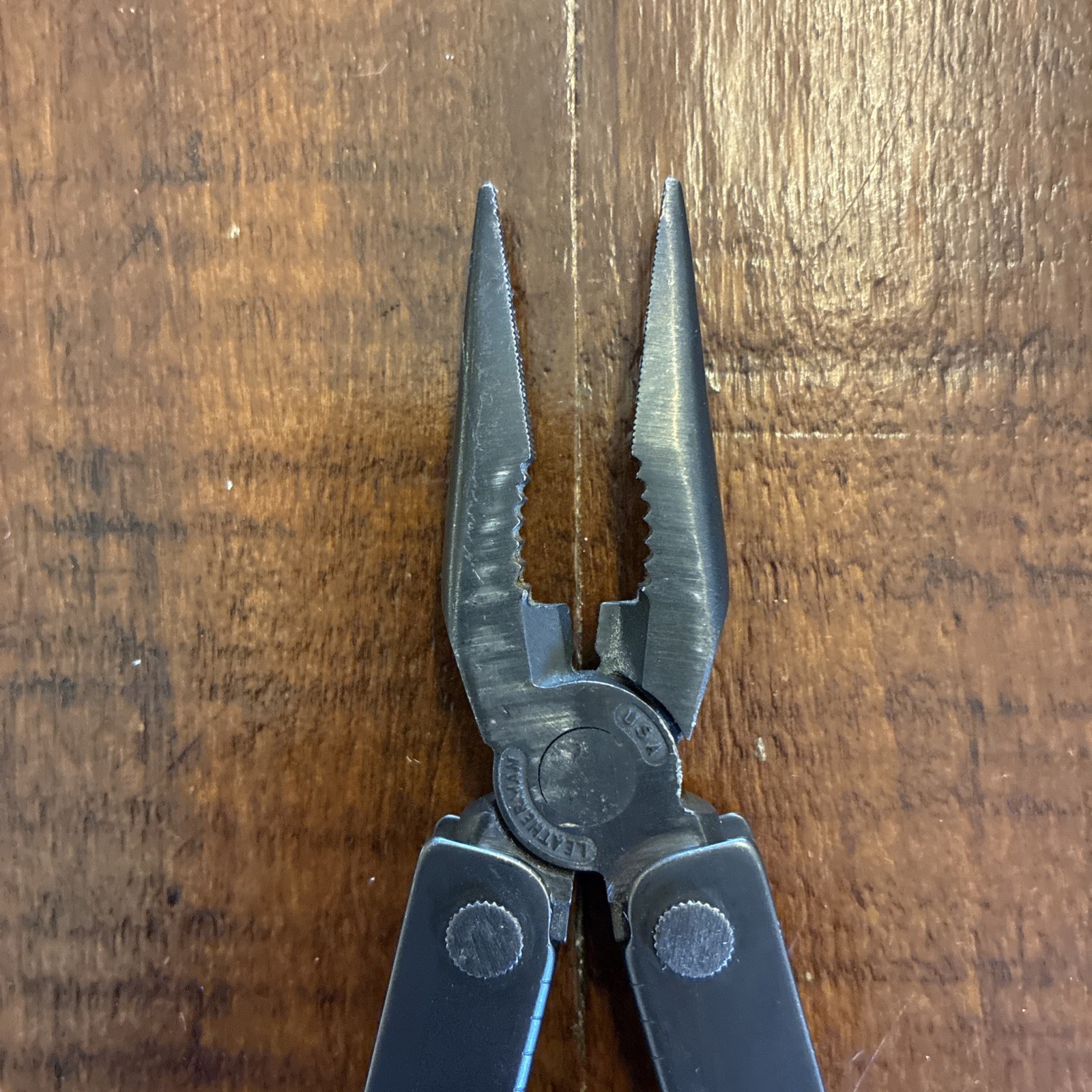 Vintage Leatherman PST BLACK OXIDE Multitool Portland OR USA 06/96 – Very Good