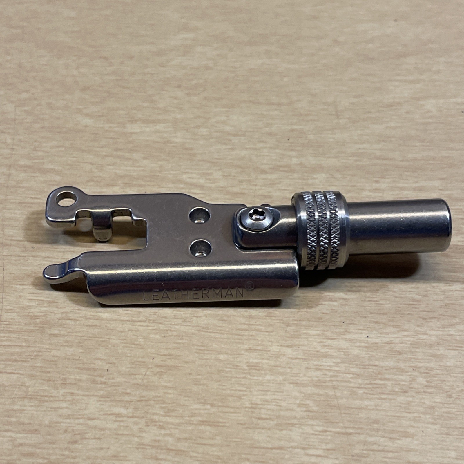 LEATHERMAN TOOL ADAPTER With Leather Sheath Holster 8 Bits USA