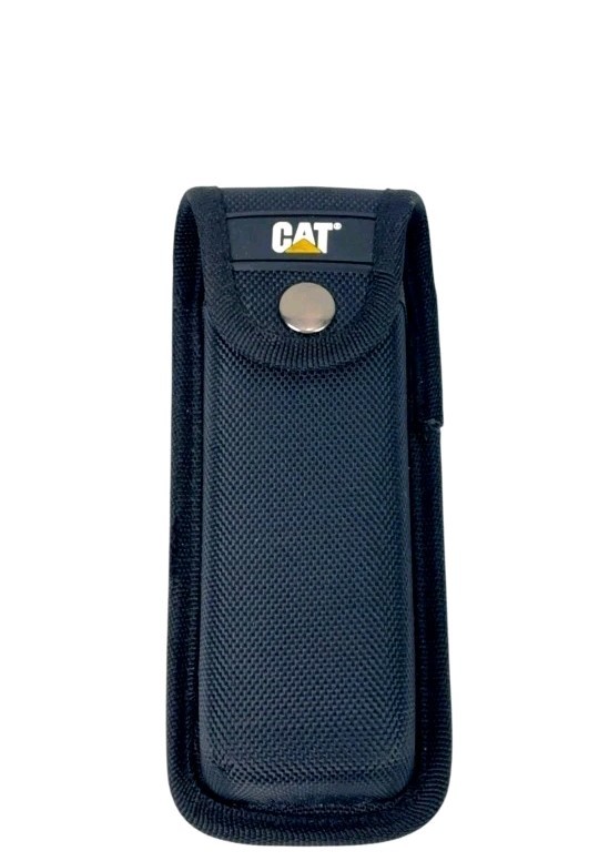 CAT XL 9-in-1 Multi-Tool Set, Stainless Steel. with Belt Loop Storage Pouch 7″