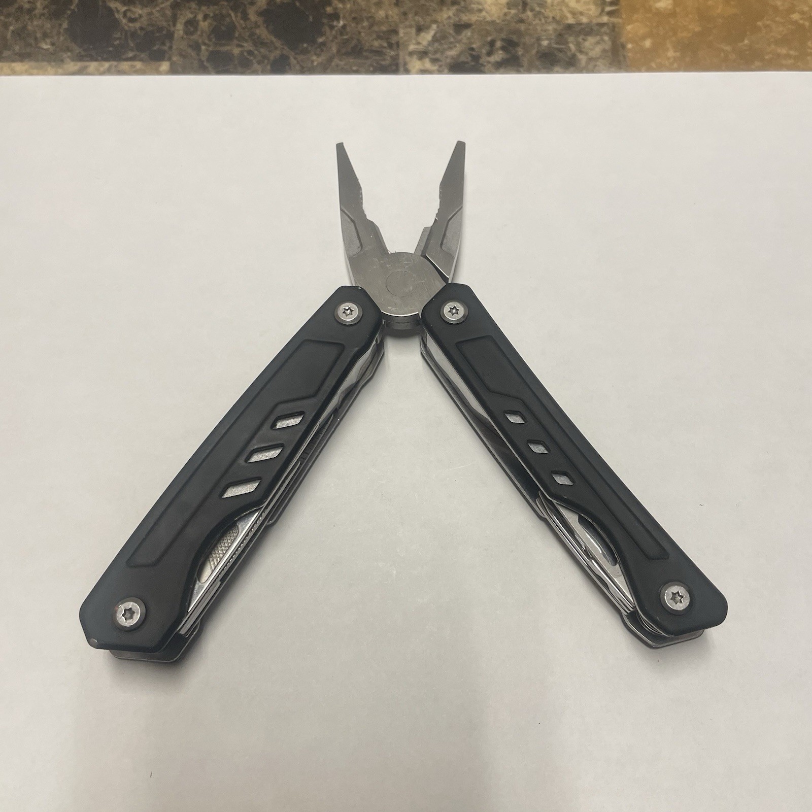 Ozark Trail 17-in-1 Multi Tool Black Stainless Steel Camping Outdoor New