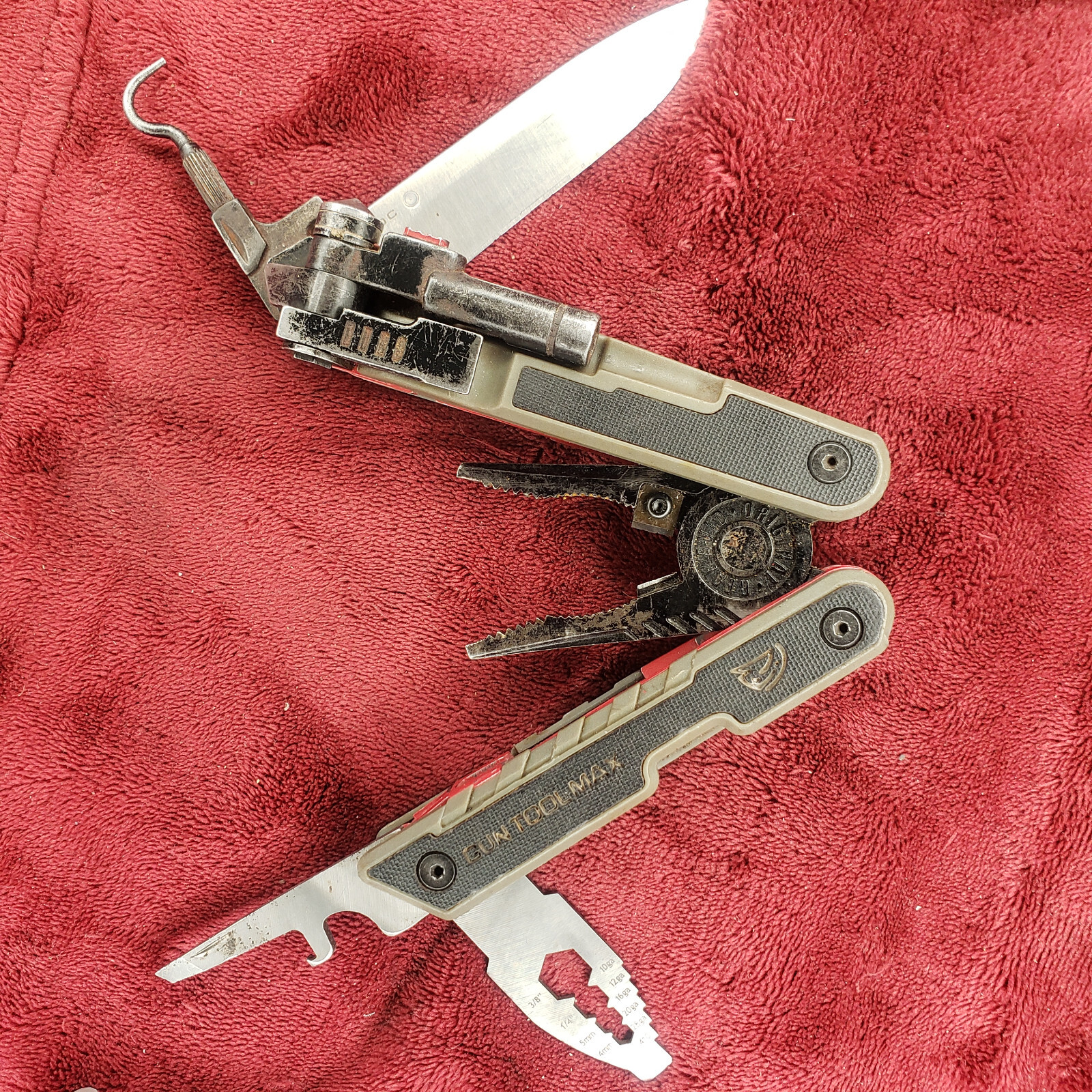 🔪 Real Avid AVGTMAX Gun Max Grey Plier Folding Knife Multi-Tool read