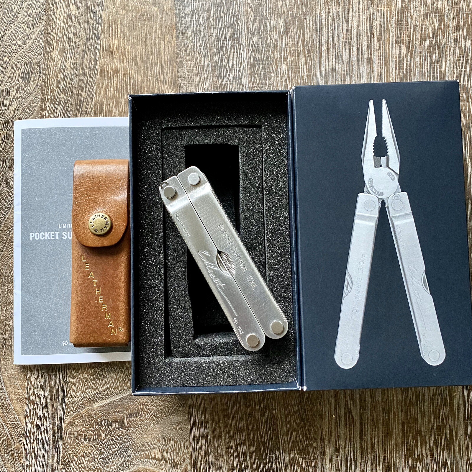 Leatherman Heritage PST Heritage Anniversary Original Batch “Box” Shaped Sheath