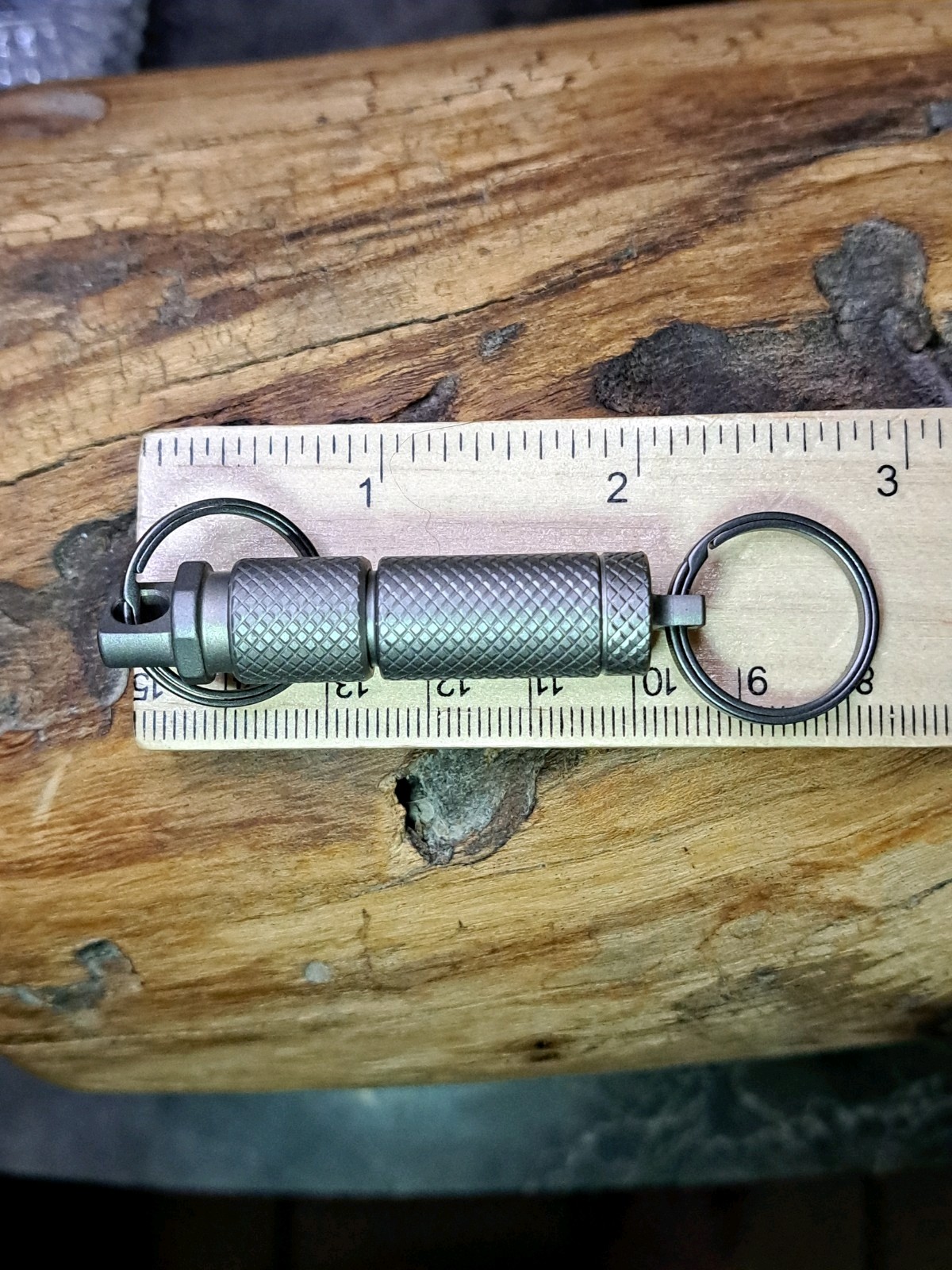 Pro Series Titanium Quick-Release Multi-Tool Swivel Box Opener Pill Fob