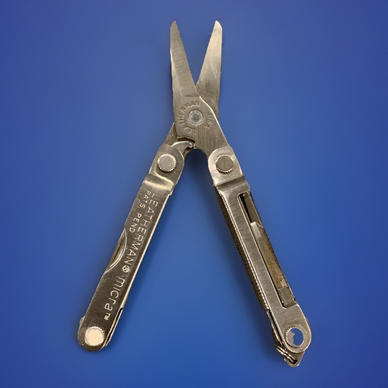 Vintage Original and Micra Leatherman Multi-Tool Set of Two (2) Stainless Steel