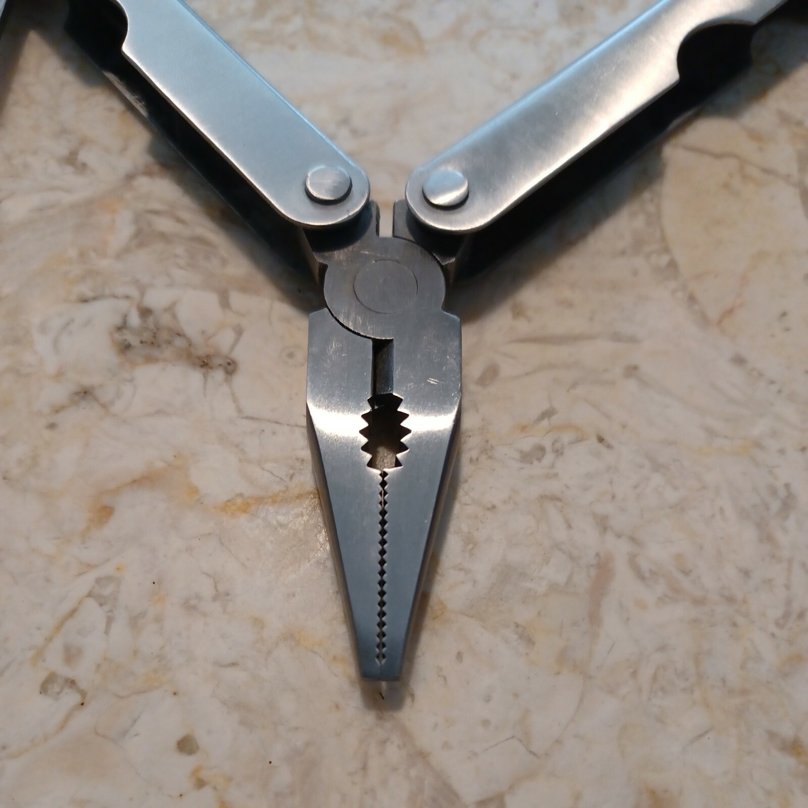 Stainless Steel Ohio Forge Multi Tool Pocket Knife w/ Pliers etc and Carry Case