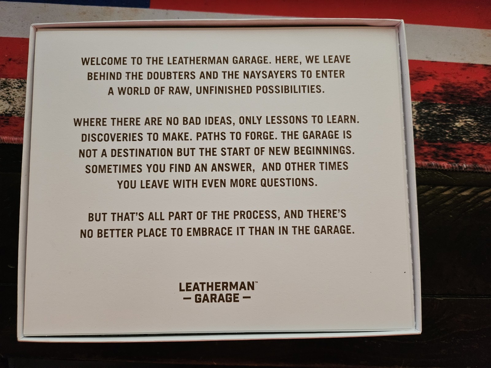 Leatherman Batch 005 Garage Anniversary Leatherman Garage