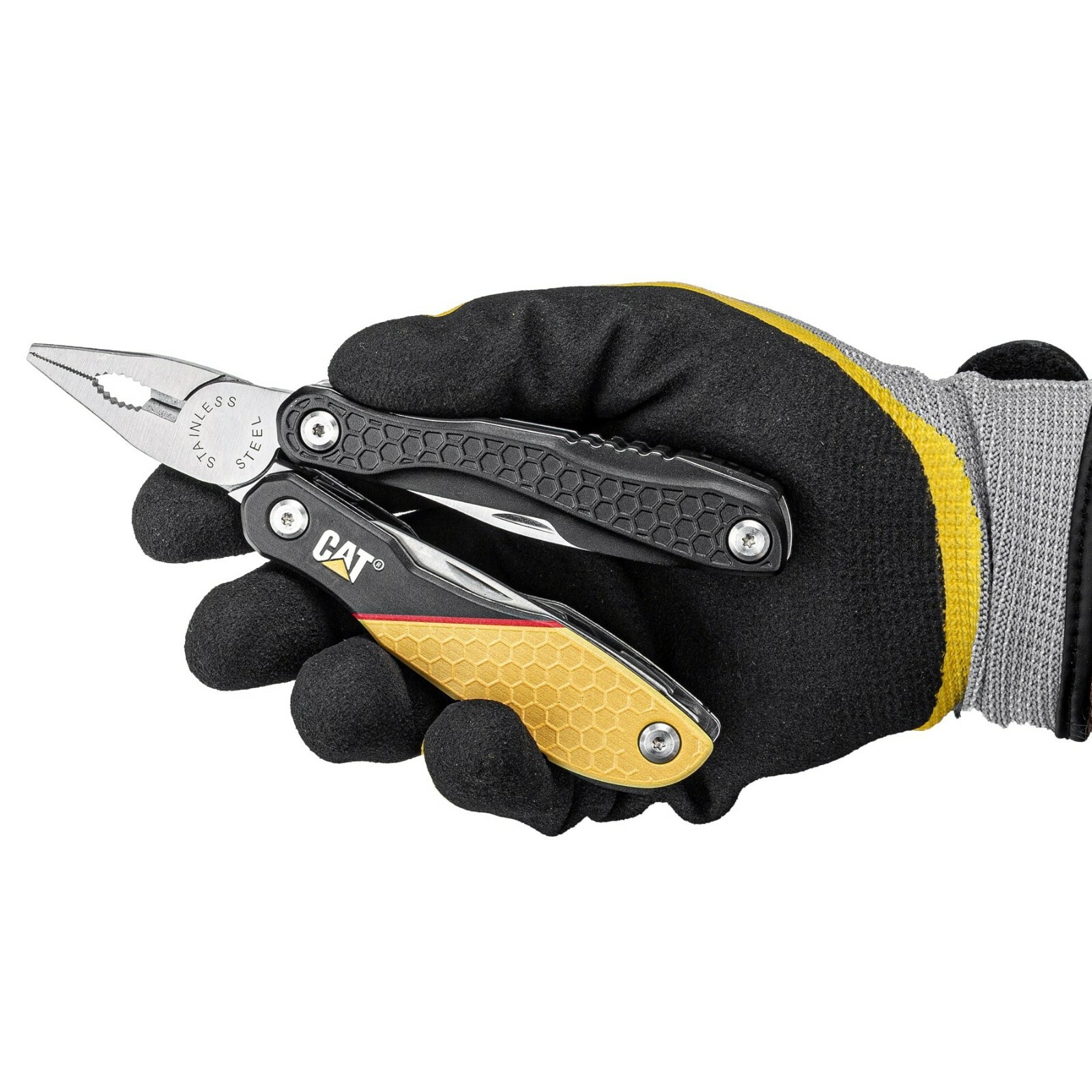 Caterpillar Multi-Function Tool 13-In-1 Aluminum Handle Stainless Tools 980048