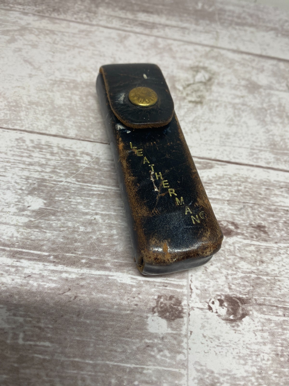 Vintage Leatherman Multi-Tool. Portland, Oregon. Original Leather Case