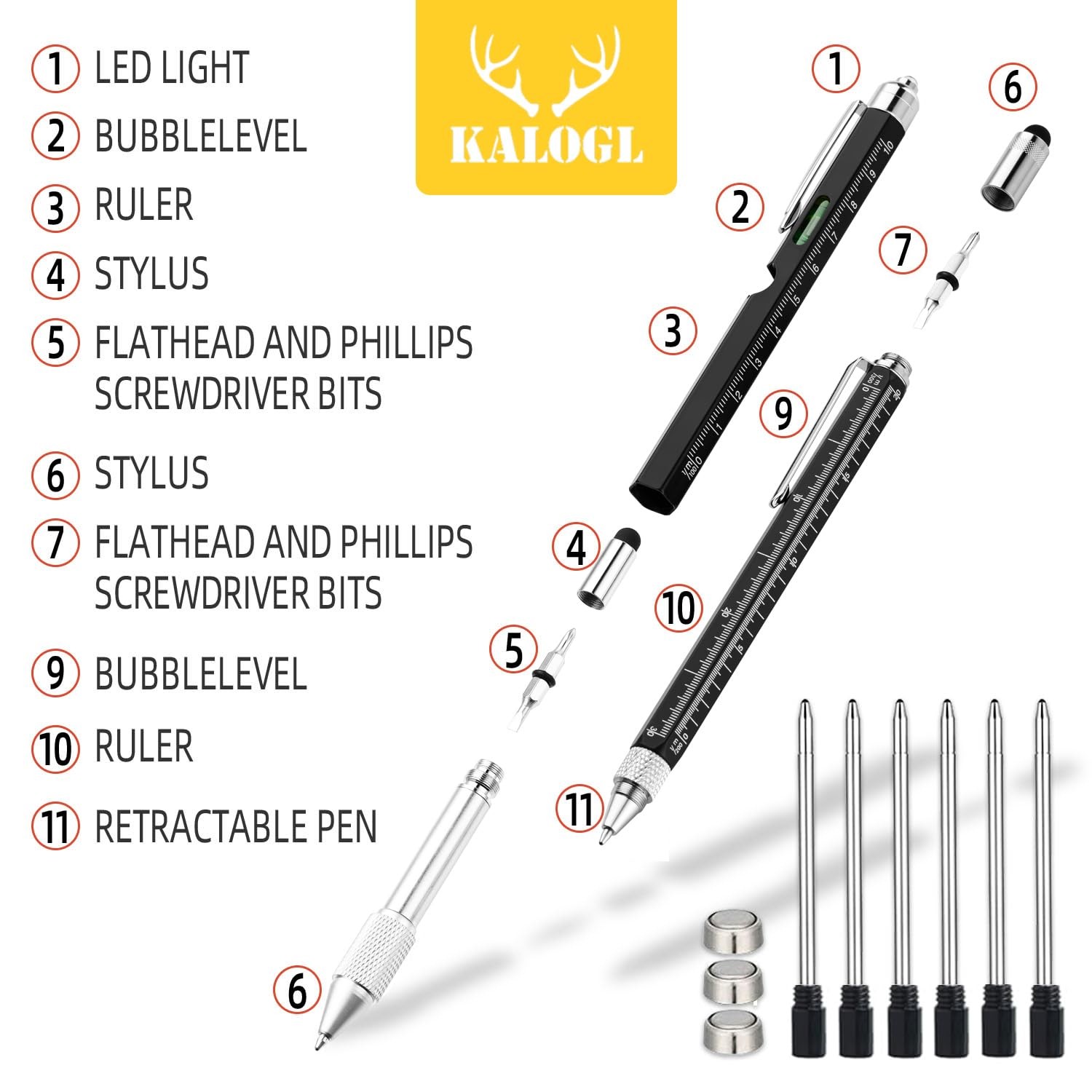 Fathers Day Gift Ideas,Dad Gifts for Men, Christmas Cool Gadgets Gifts,MultiT…