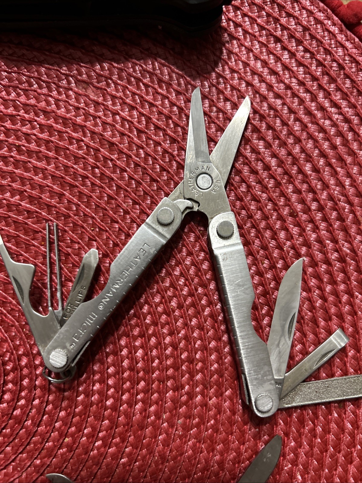 Leatherman Squirt S4 & Micra Bundle – Camillus Anvil Bull shark Lot Of 6