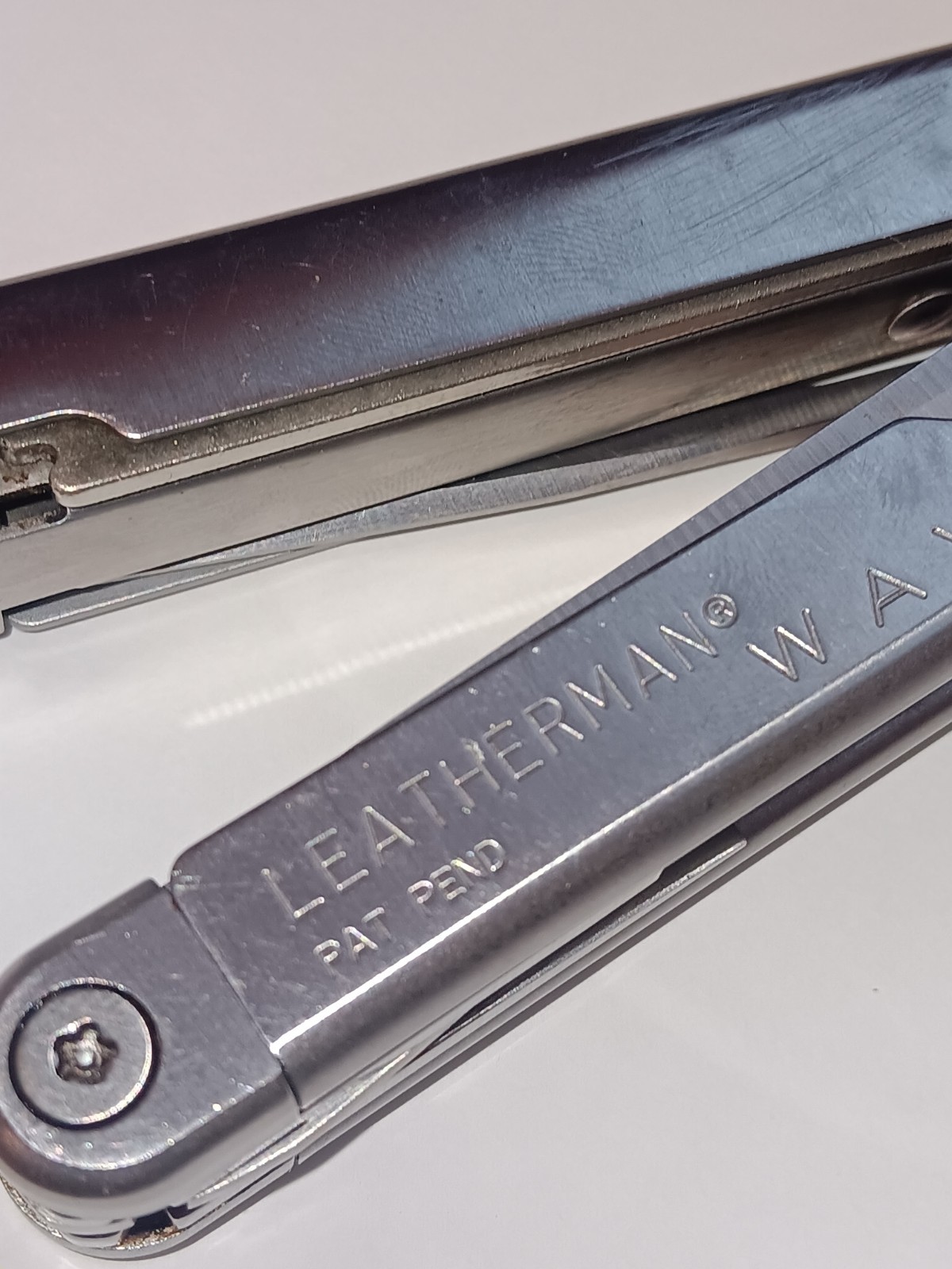 OG Leatherman Wave Multi Tool w/ Brown Leather Case / Code 0302 XLNT SHAPE USA
