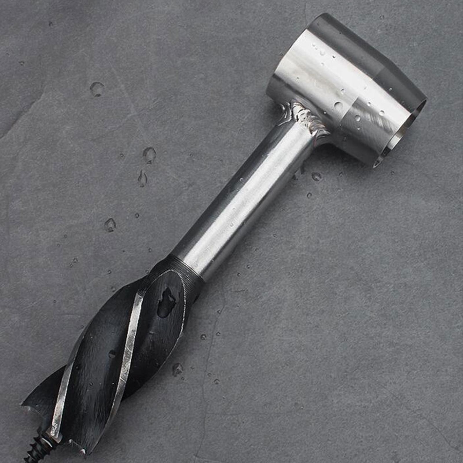Heavy Duty Hand Auger Drill Bit Survival Camping Wrench Backpacking Screw