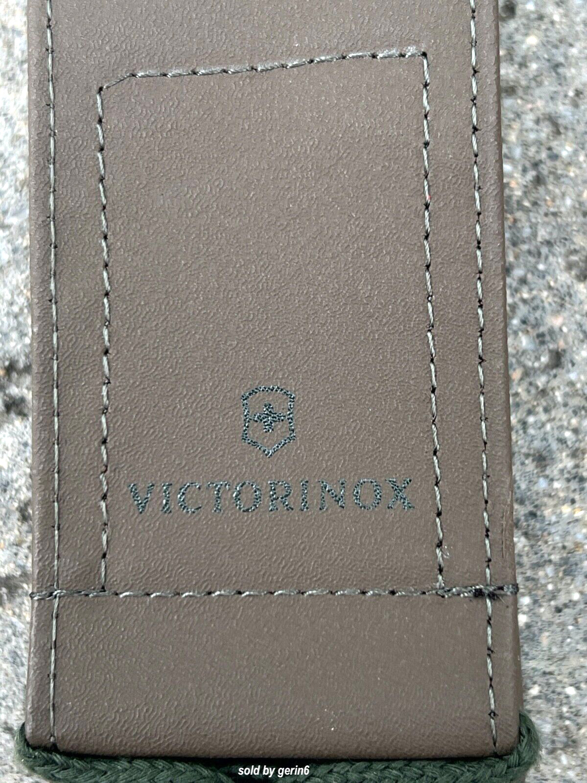 Swiss Army Green Nylon Belt Pouch for SwissTool Victorinox 4.0822.4 New