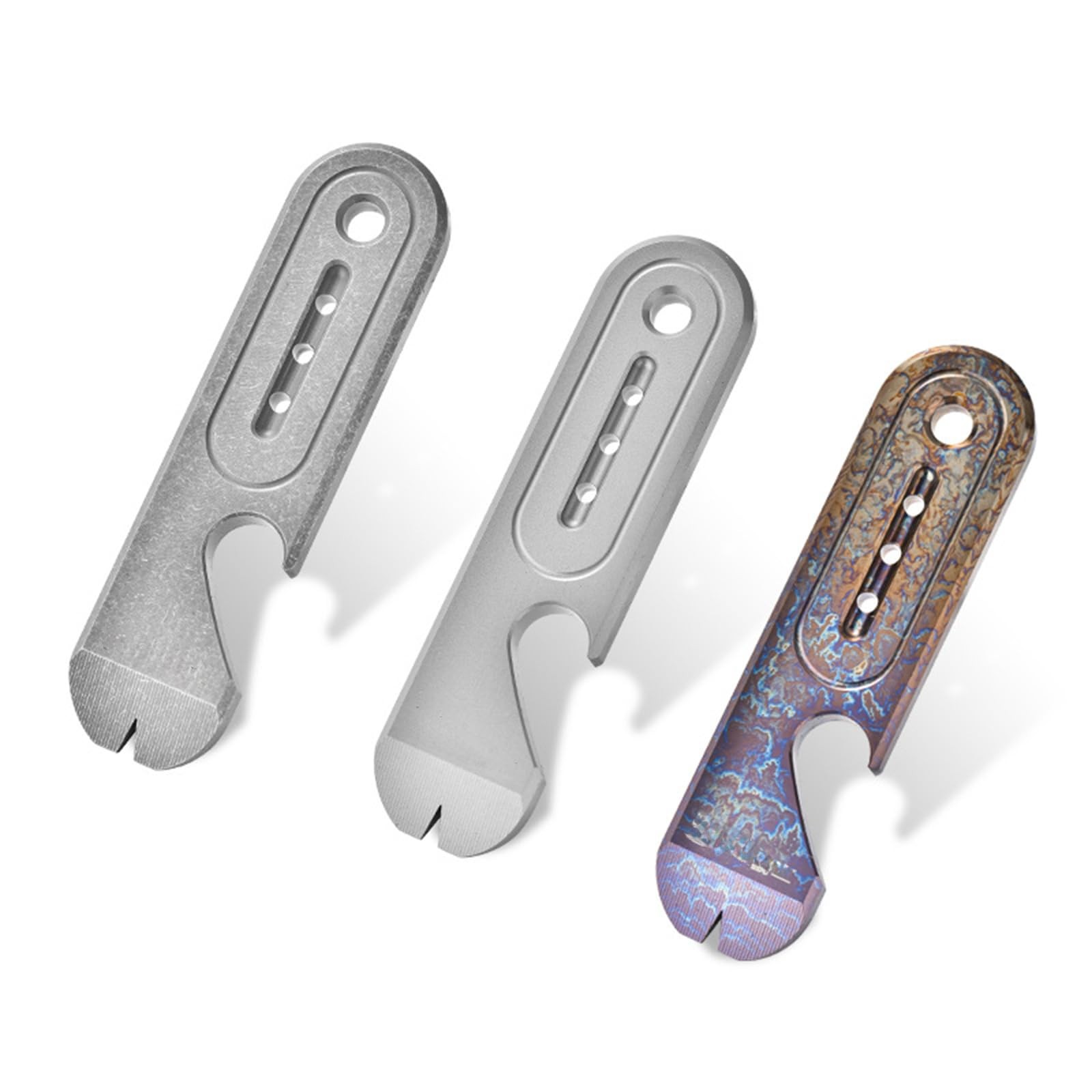Hamans Pry Bar Bottle Opener Multi Tool 3.07″ Nail Puller Box Opener with Tri…