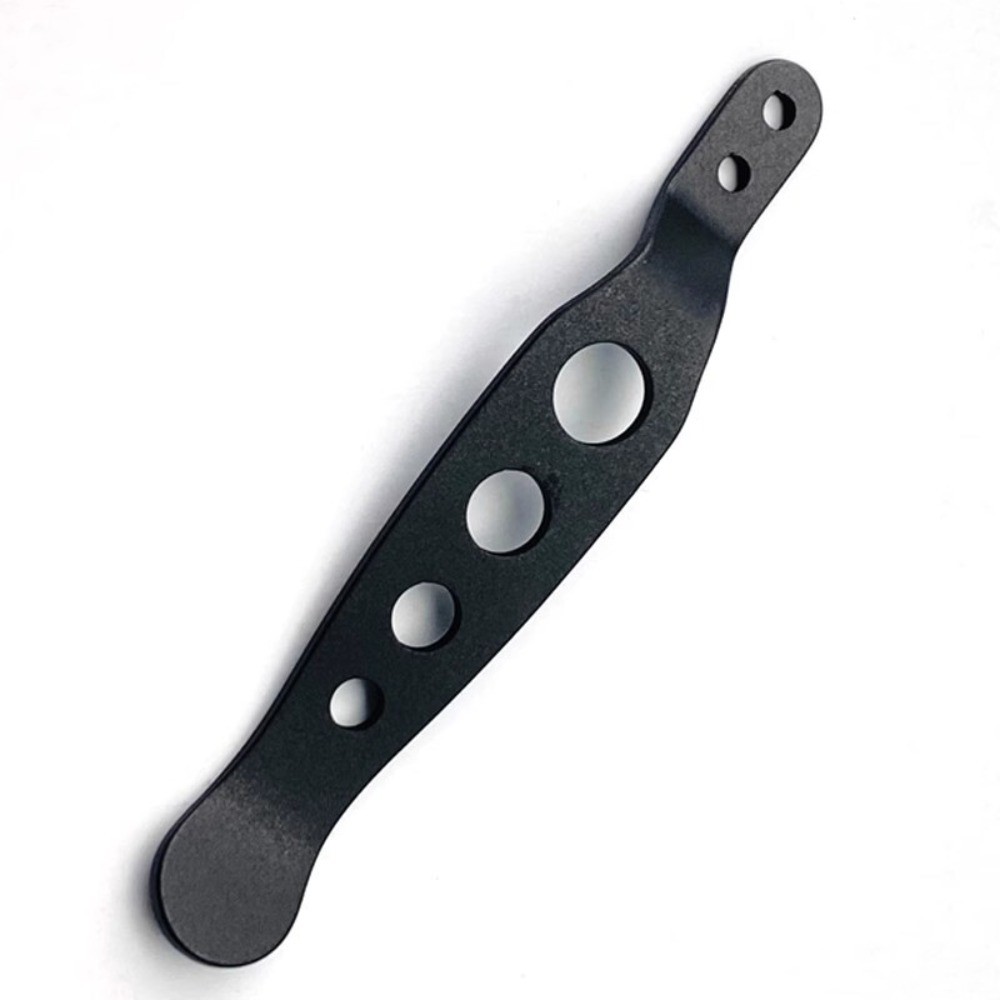 1 PC. Custom Made Black TC4 Pocket Clip for Rick Hinderer XM18 / XM24