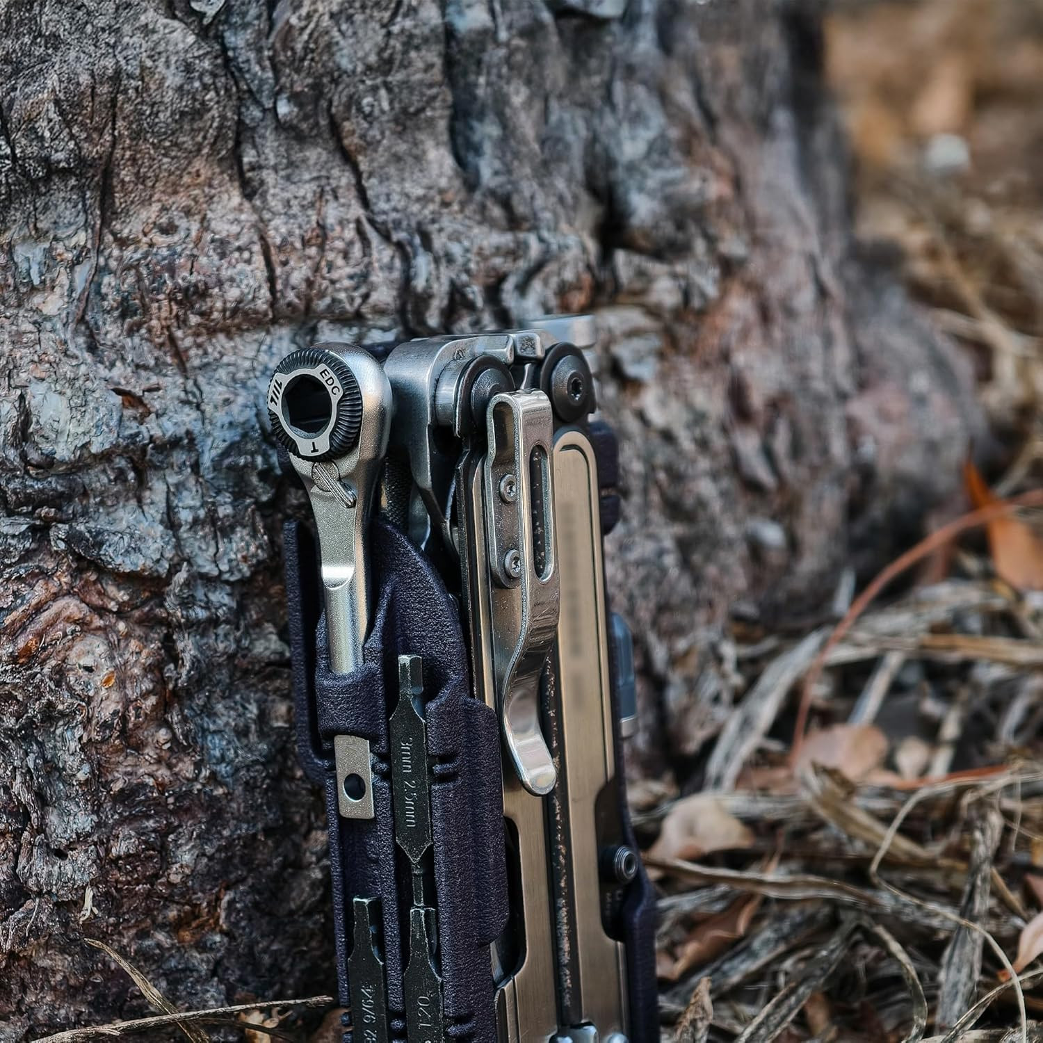 EDC Ratchet Wrench for Leatherman Multitools MK2 – Compact Flat End Screwdriver
