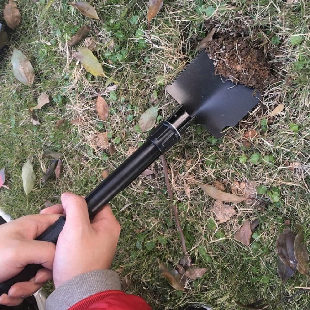 Outdoor Military Trenching Three-in-one Multi-fuFolding Tool With nctional