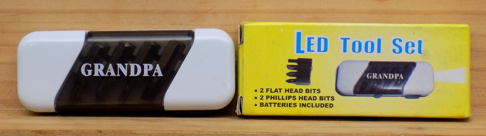 LED POCKET TOOL SET #41308 “GRANDPA” NIB
