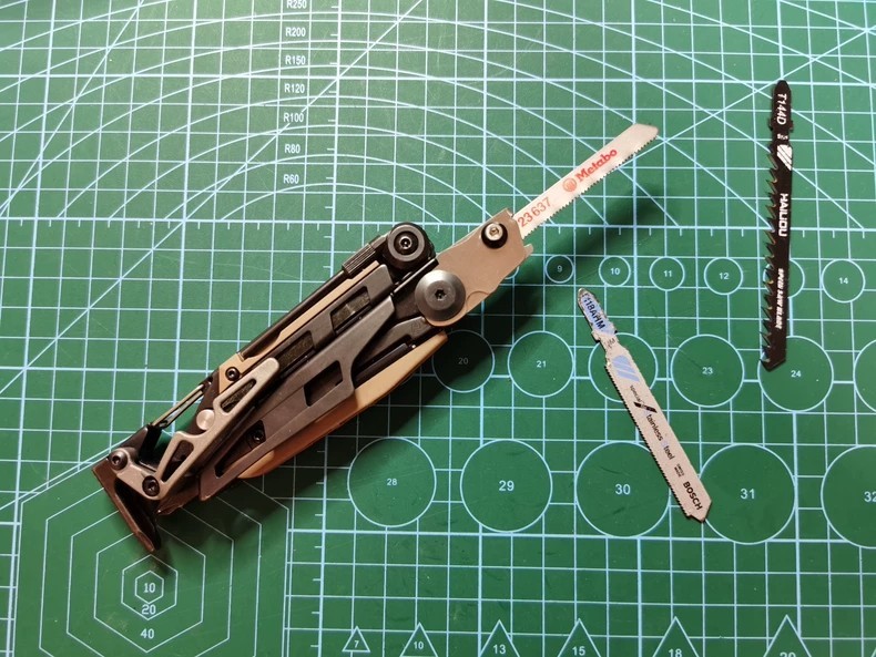 Leatherman MUT T-Shank & Tail Cap Adapter Set for Bosch T118 Saw Blades Upgrade