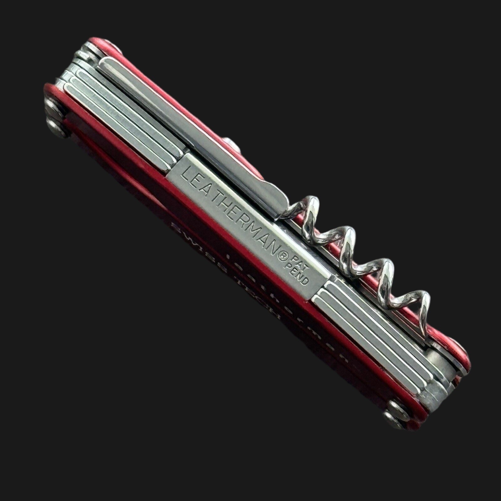 Leatherman Juice C2 Inferno Red multitool. “Swiss Tech” Factory branded