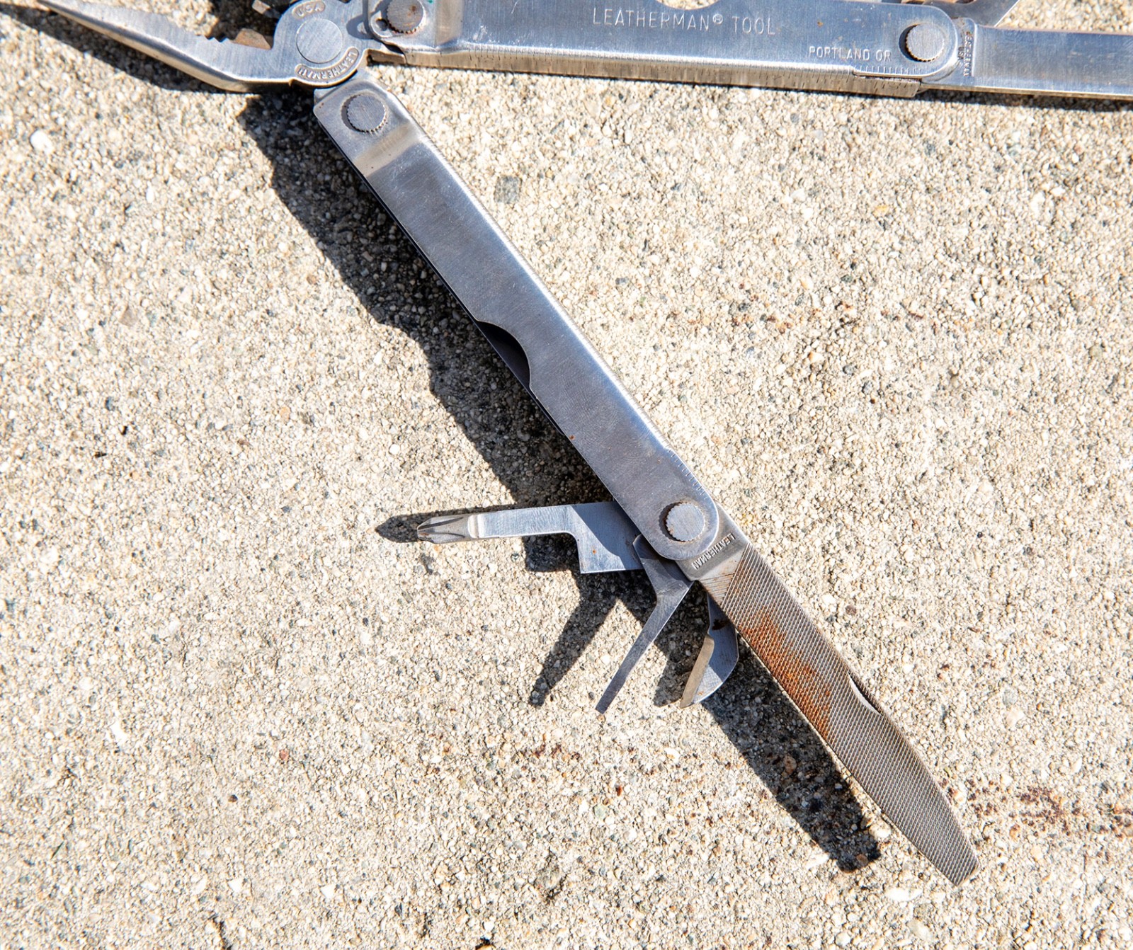 Vintage Original Leatherman Multi Tool w/ Original Leather Sheath