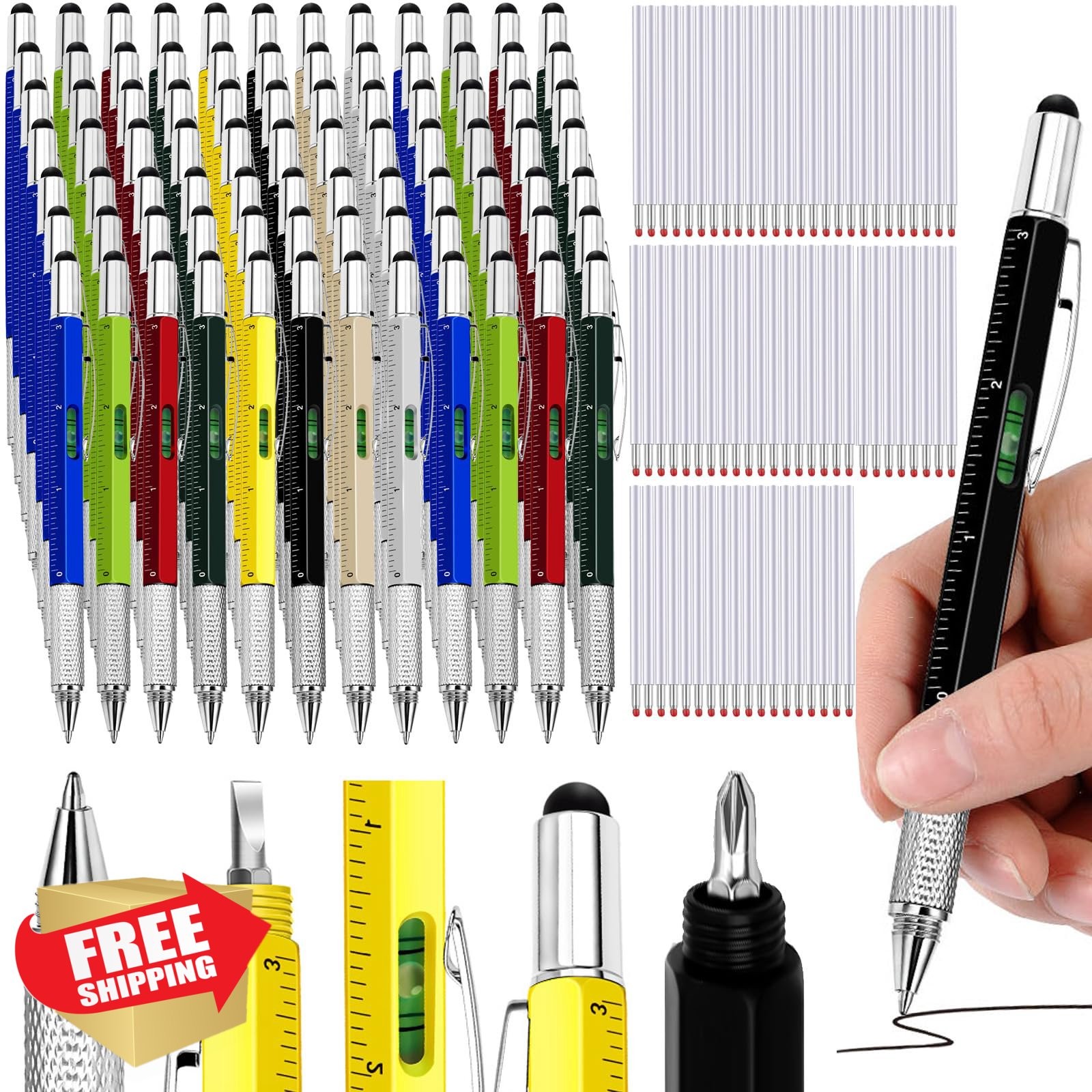 Zhanmai 168pc Multitool Pen Gifts Multicolor
