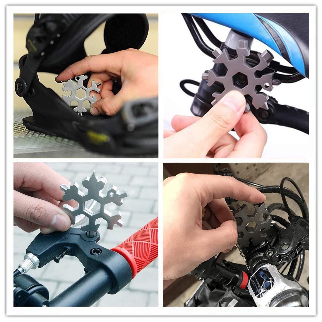 19 In 1 Incredible Tool “ Easy N Genius Fex 19in1 Stainless Steel Snowflakes Mul