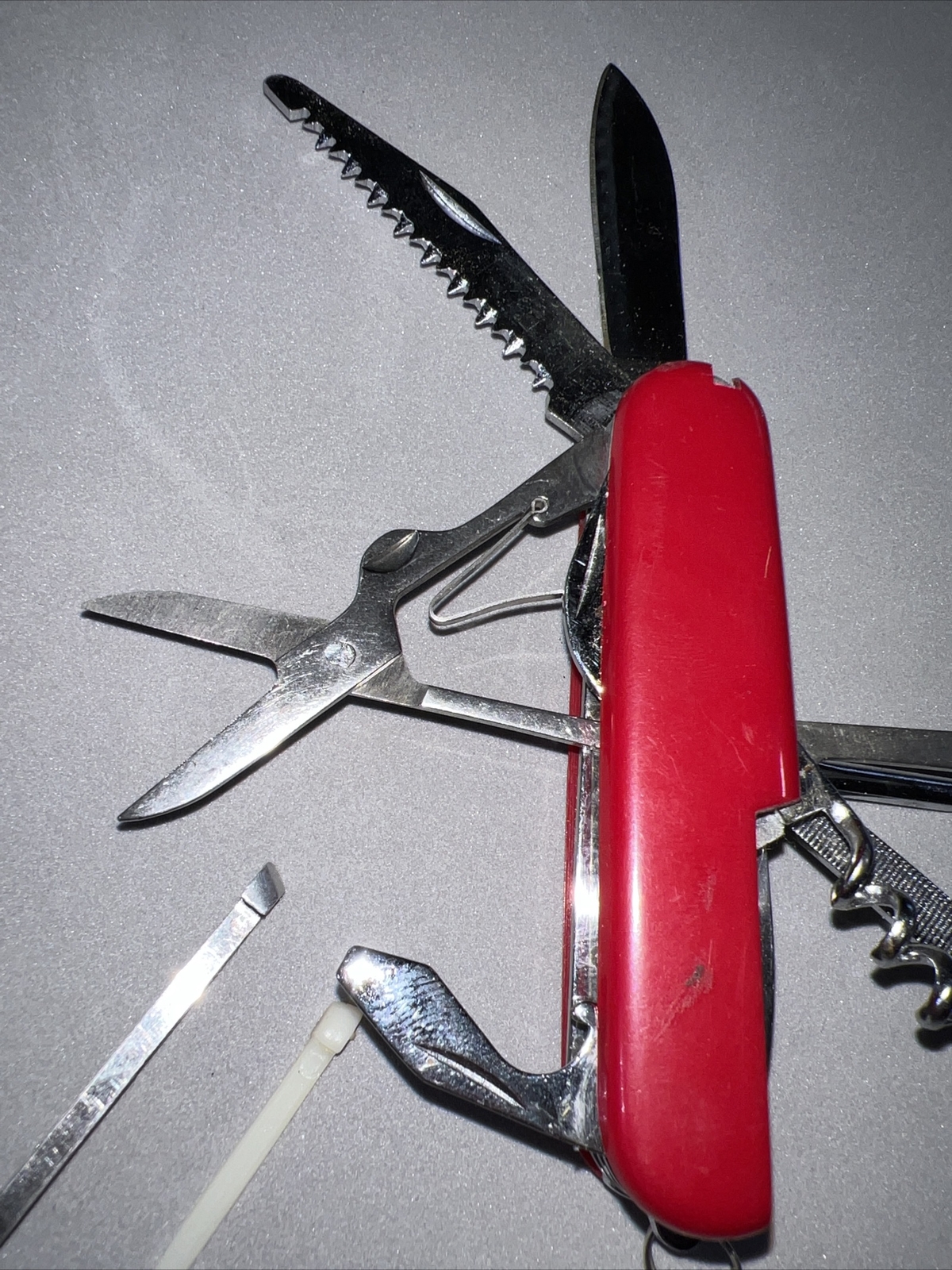 multi tool Folding Pocket Knife 12 Piece Utility Complete EDC Camping Hiking