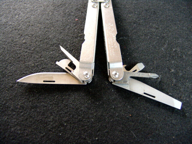 SOG POWER ACCESS-MULTI TOOL-CASE-KLEIN TOOLS-FOLDING-LOCKING-UTILITY KNIFE-EXLNT