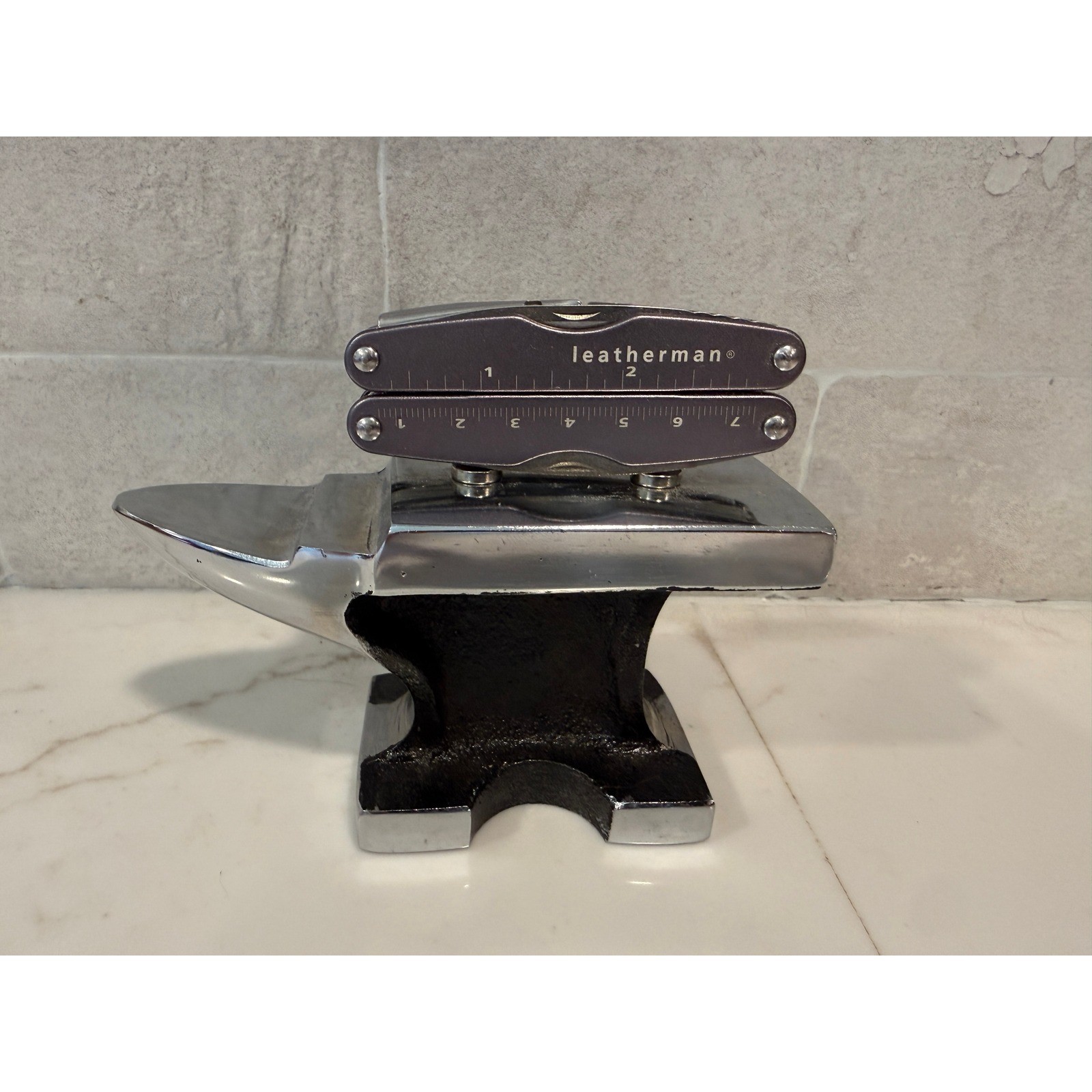 RARE! Leatherman Juice KF4 Multi-Tool Storm Gray Retired Knife Pliers Saw File