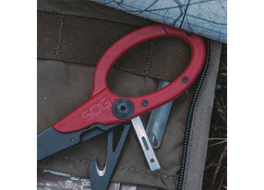 SOG SOG-23-125-02-43 2″ Parashears Multi-Tool Red