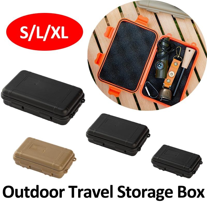 Edc Survival Tool Box Waterproof Shockproof Outdoor Camping Fishing Storage Bag
