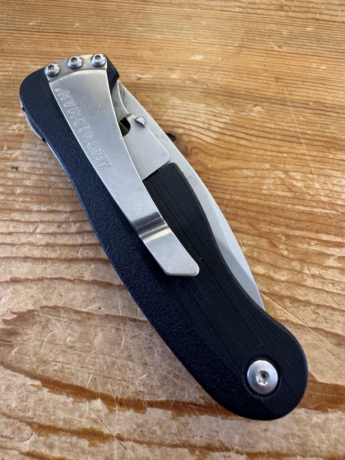 Leatherman Crater C33BX Knife / Multitool – Reversible Bit