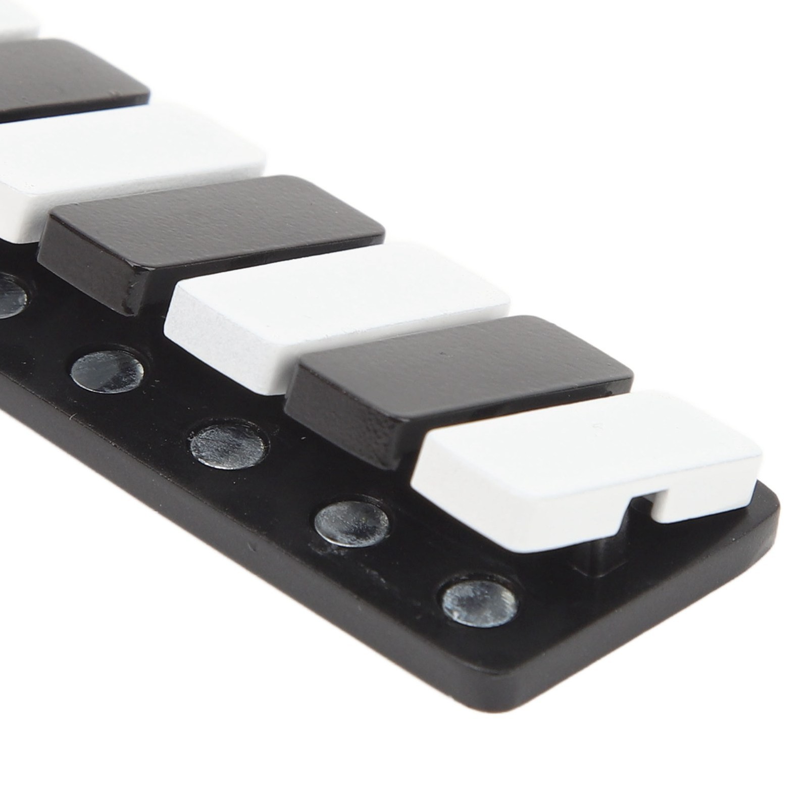 Piano Key Haptic Clicker Toy Zinc Alloy Adult Office Portable ADHD Slider